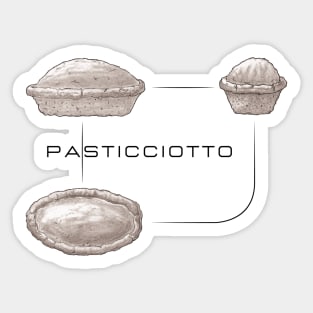 Pasticciotto leccese Sticker